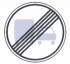 Знак 3.23 Конец зоны запрещения обгона грузовым автомобилям
