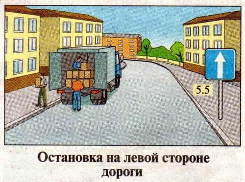 Пункт 5.1 ПДД рисунок 2