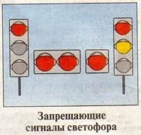 Пункт 6.2 ПДД рисунок 3