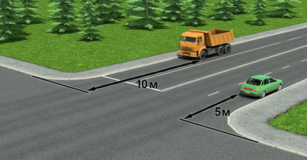 На линию можно ставить. Ближе 5 м от края пересекаемой проезжей части. Остановка запрещена ближе 5 м от края пересекаемой проезжей части. 5 М от края пересекаемой проезжей части и 3м. Парковка у края пересекаемой проезжей части.